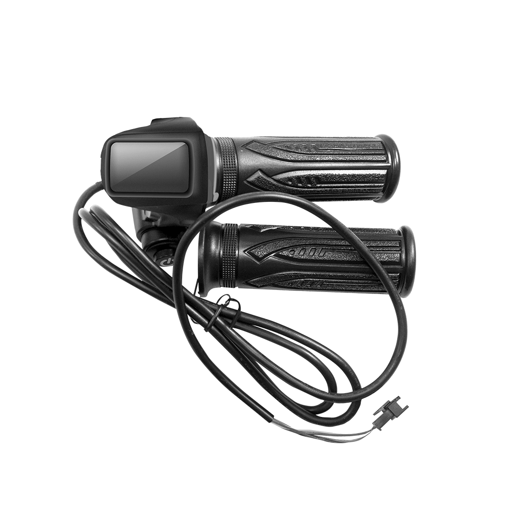 DYU E-Bike Twist Throttle Speed Handlerbar with LCD V1